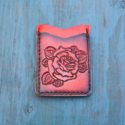Flash Card Wallet: Rose